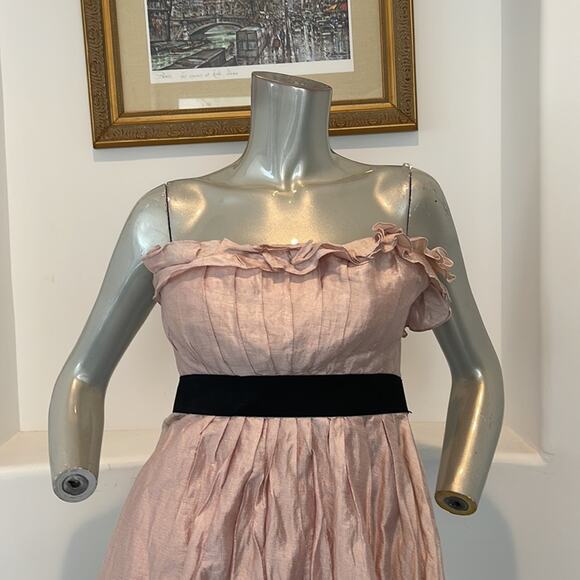 LAROK LUXE Strapless Mini Dress Pink Size M - Picture 5 of 13